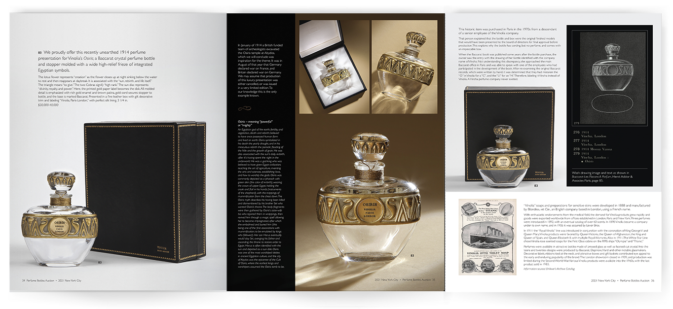 Photo of Perfume Bottle Auction